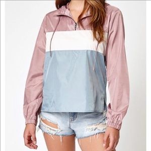 Color Block Windbreaker (L.A. Hearts)